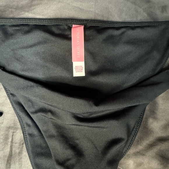 Victoria’s Secret Black Bikini Bottoms in Size Small - Picture 3 of 3